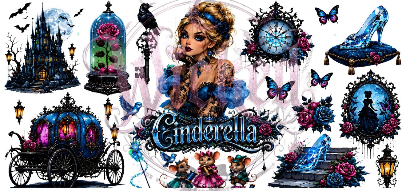 Tatted Cinderella UVDTF