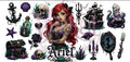 Tatted Ariel UVDTF