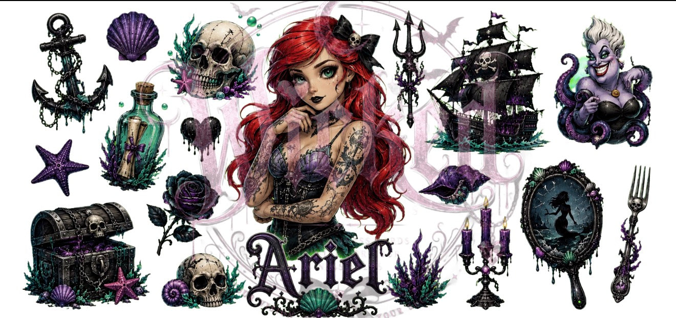 Tatted Ariel UVDTF