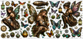 Steampunk Fairies UVDTF