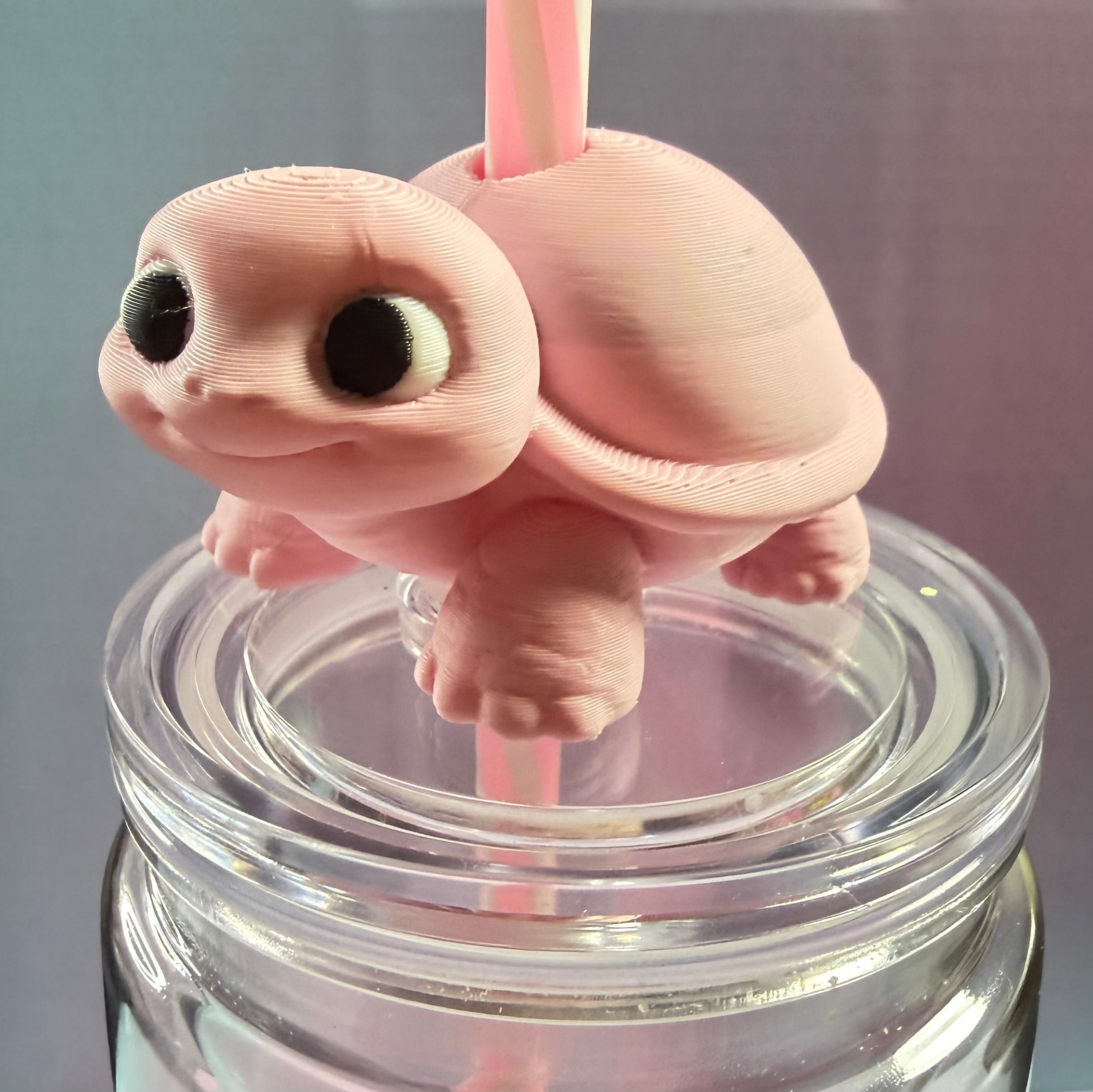 3D Straw Toppers