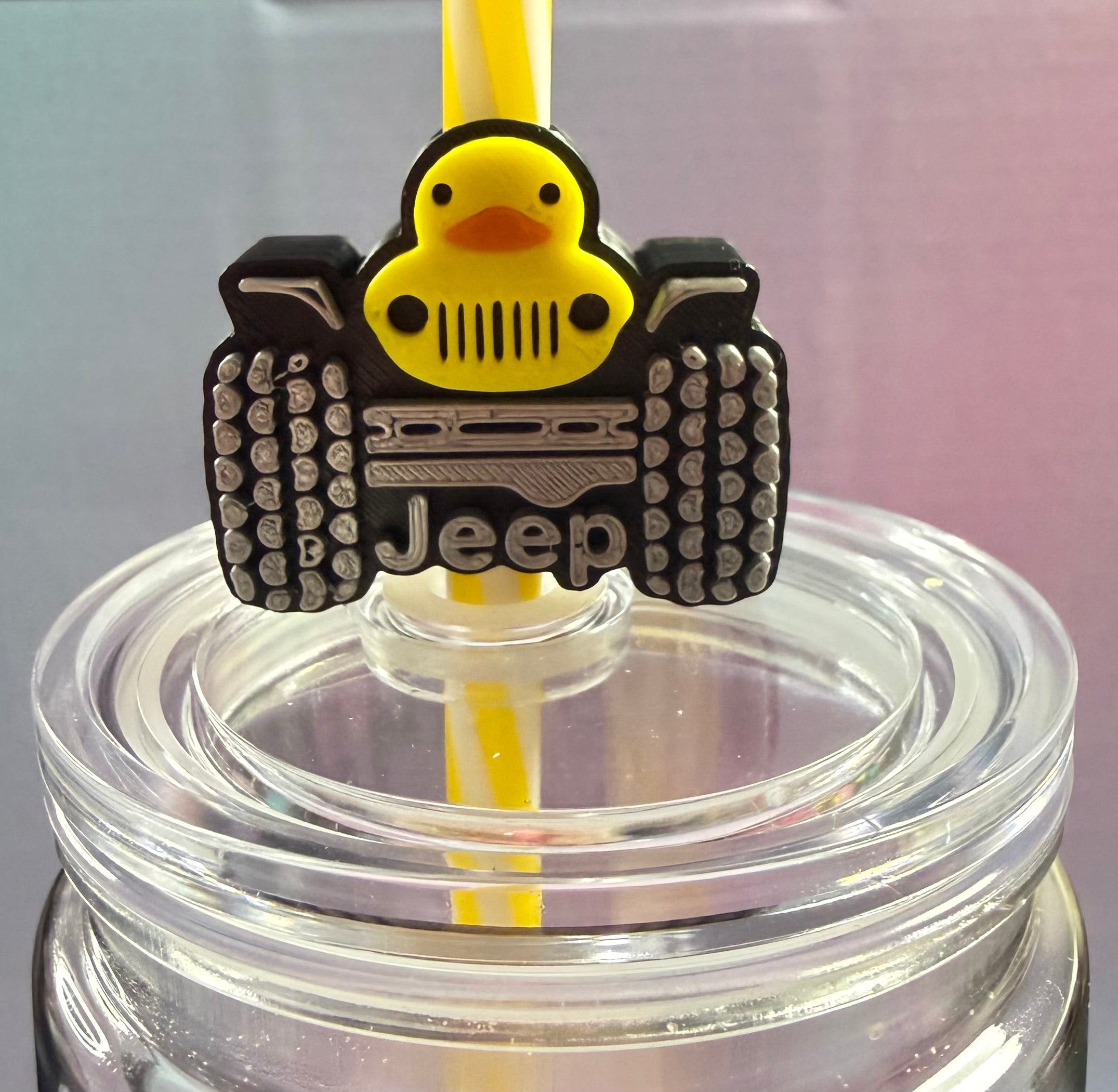 3D Straw Toppers
