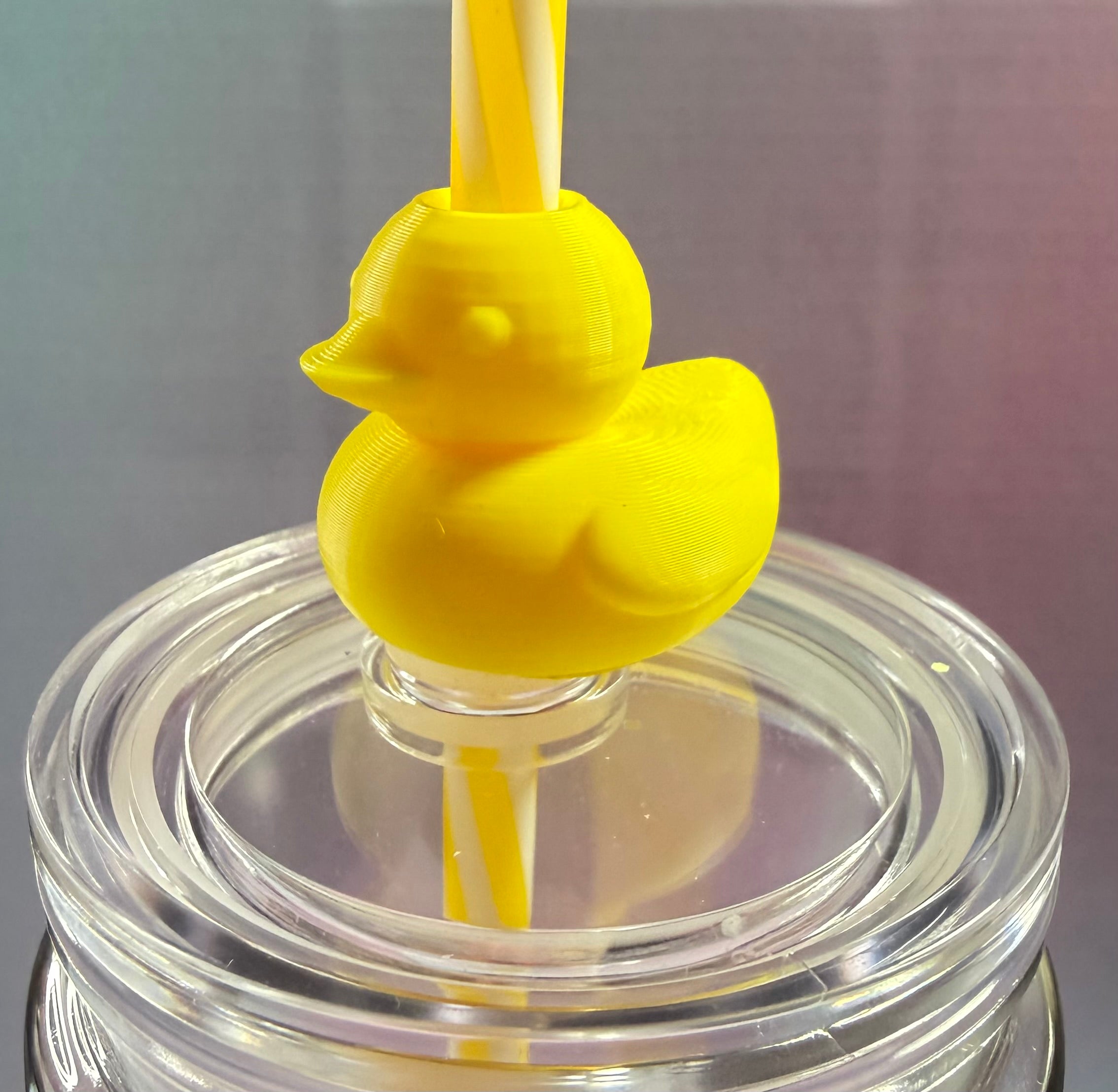 3D Straw Toppers
