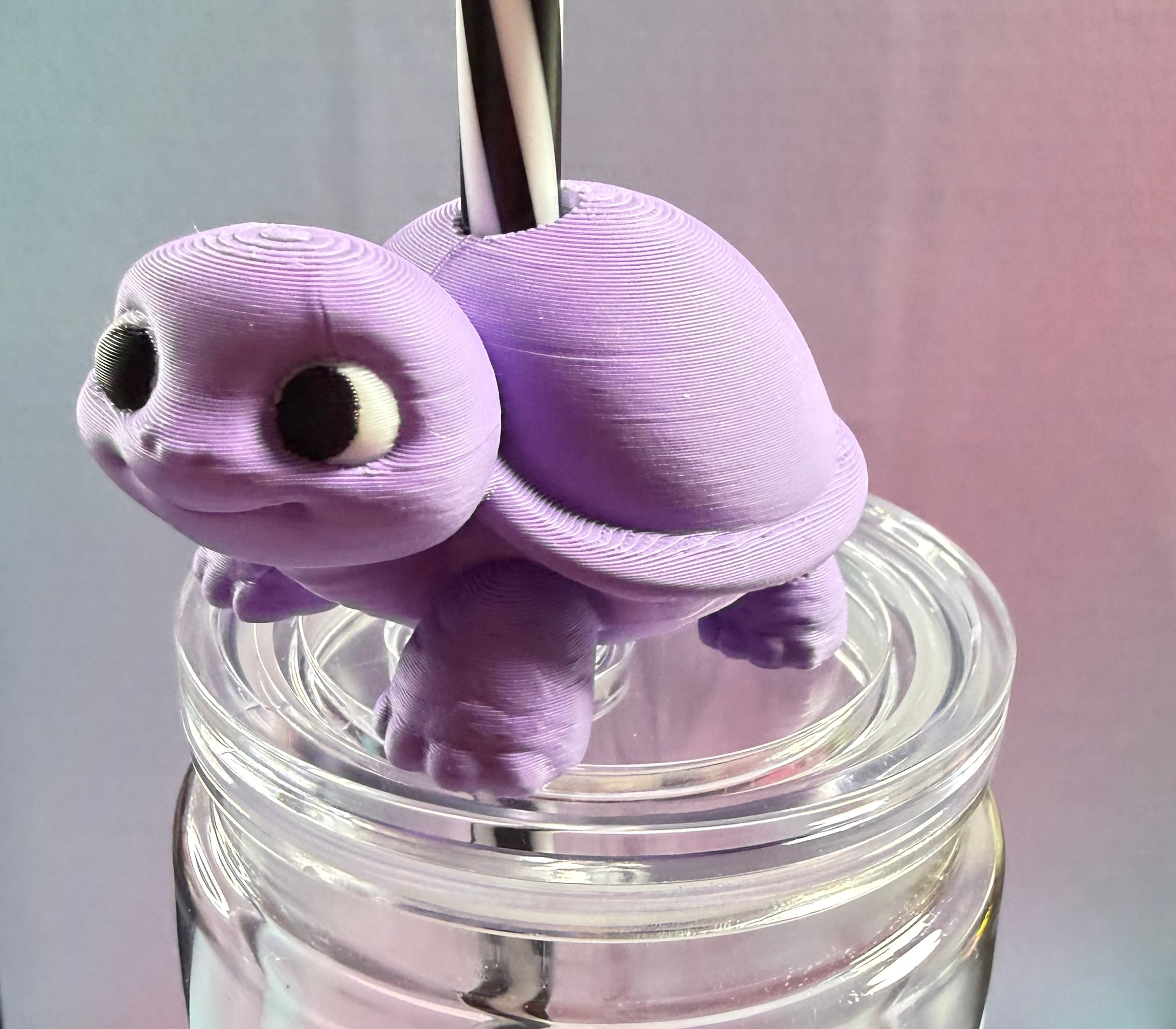 3D Straw Toppers