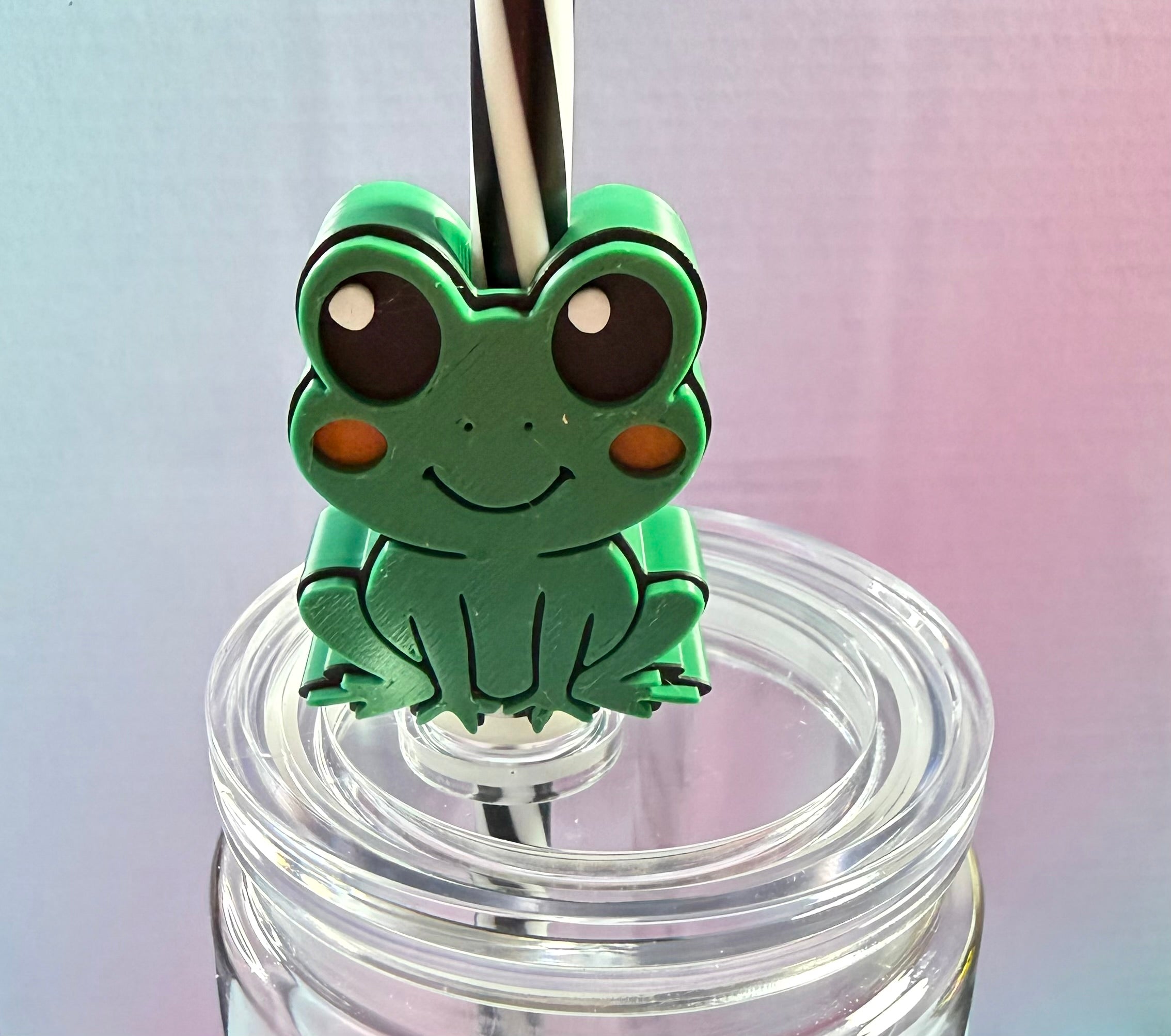 3D Straw Toppers