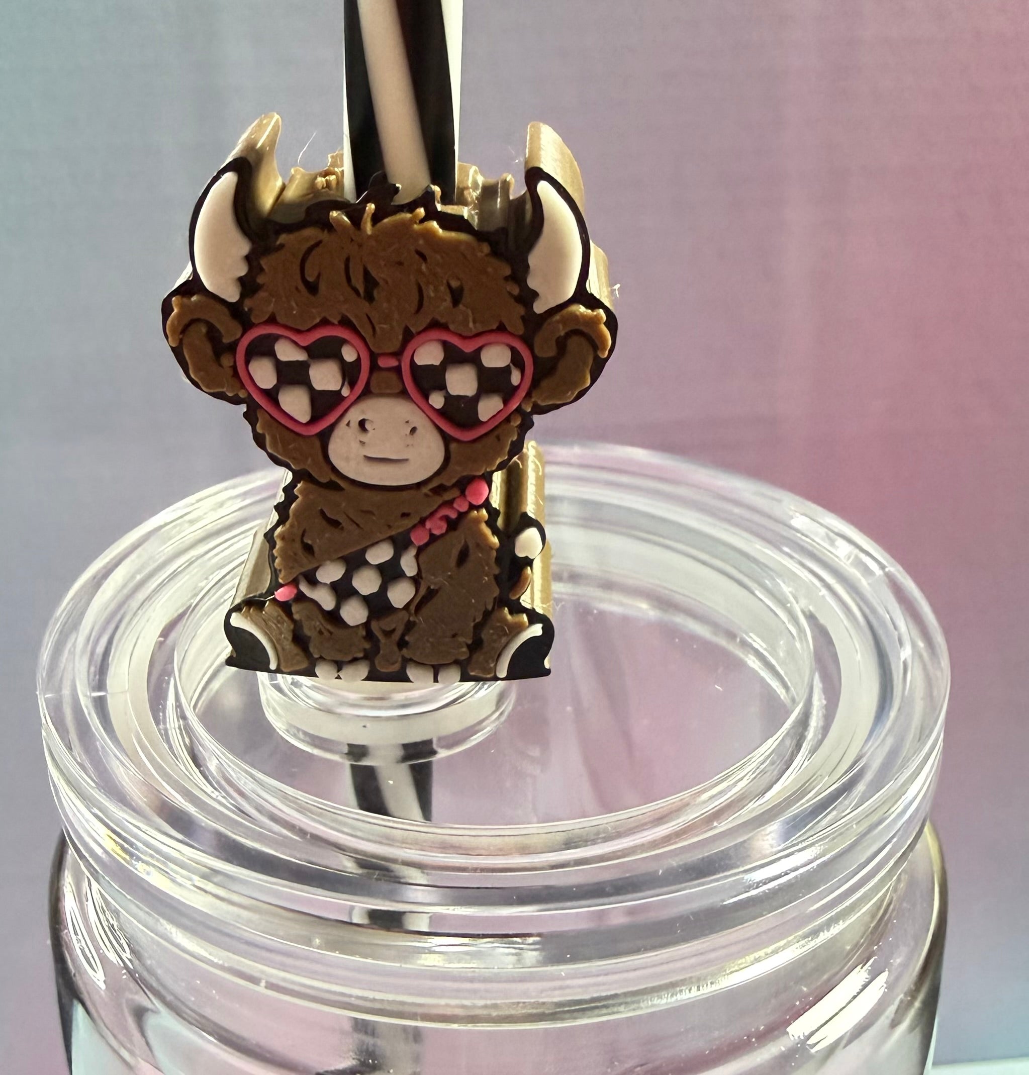 3D Straw Toppers