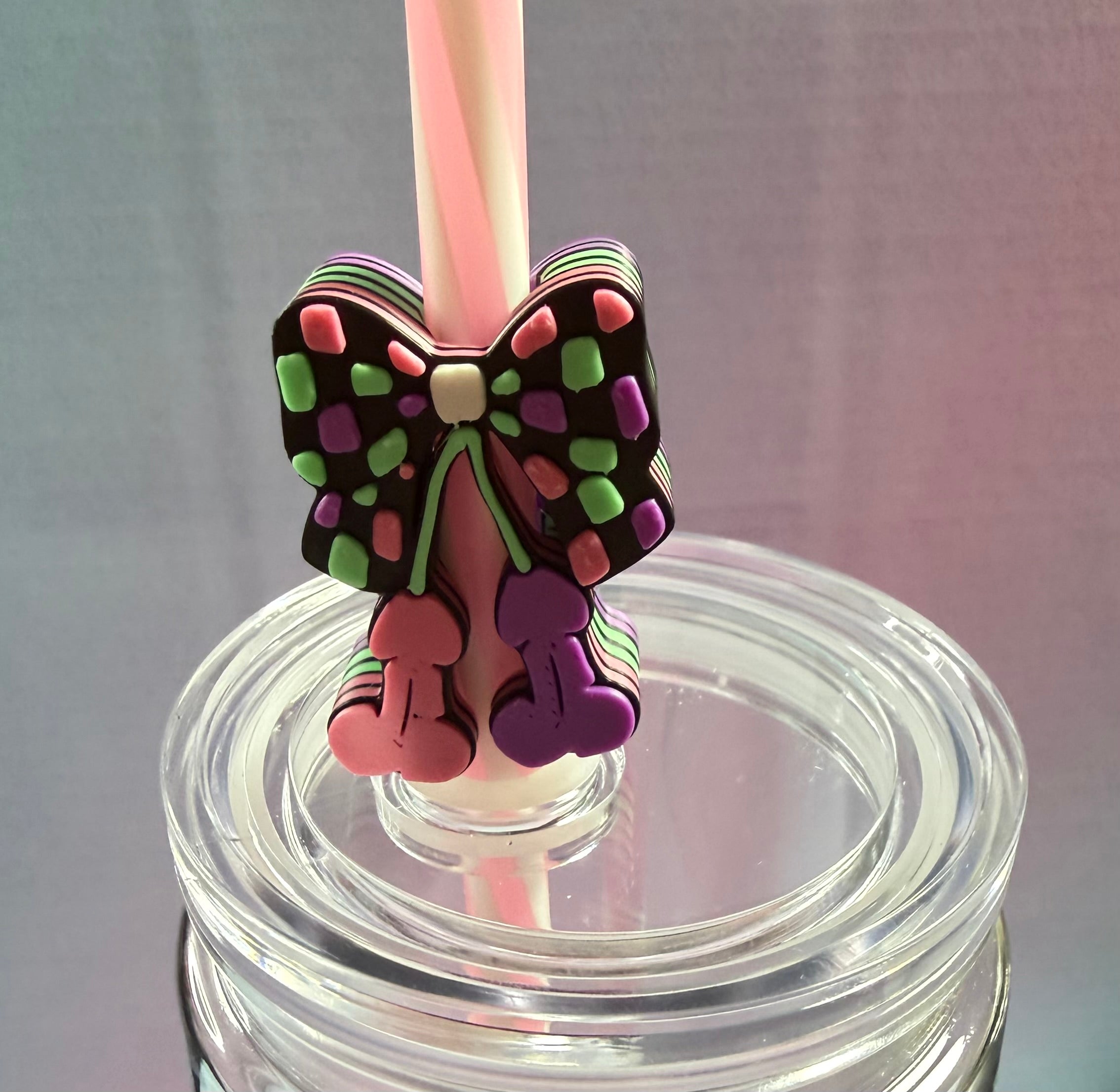 3D Straw Toppers