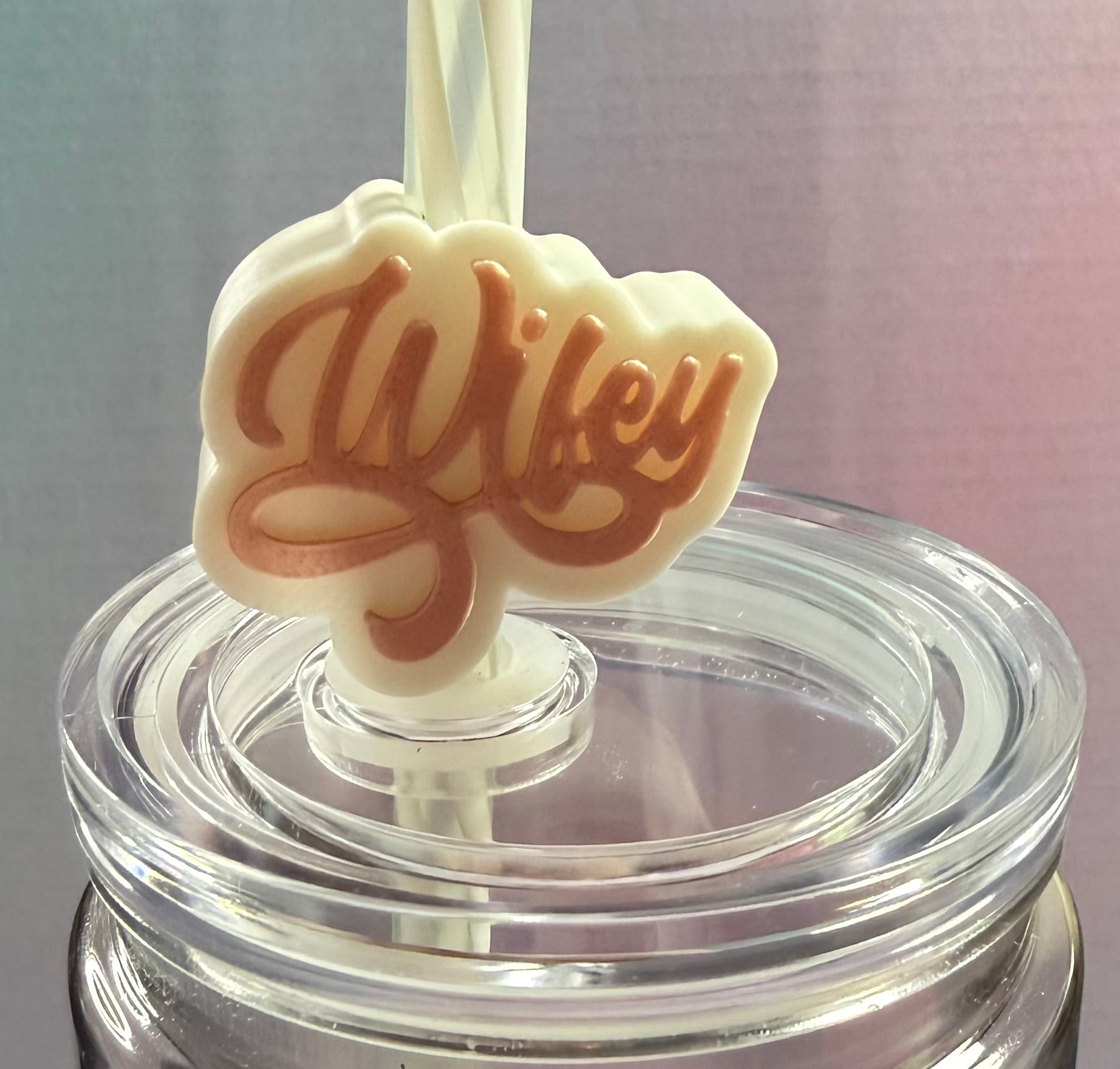 3D Straw Toppers