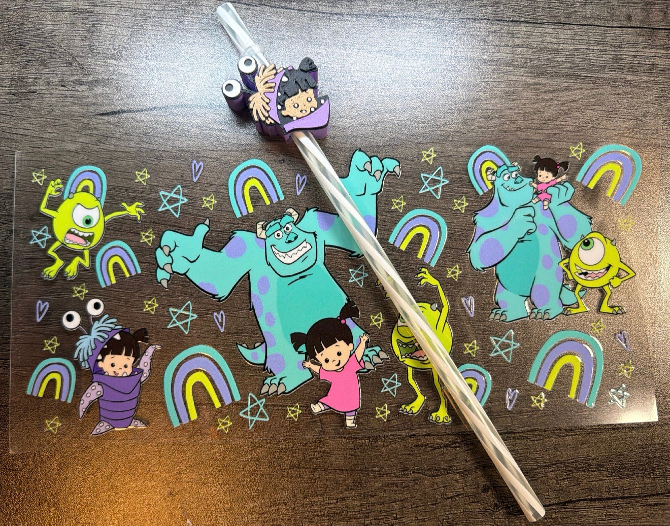Monsters Inc. three-piece set