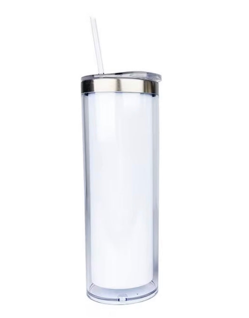 20oz Stainless Steel Snowglobe Tumbler