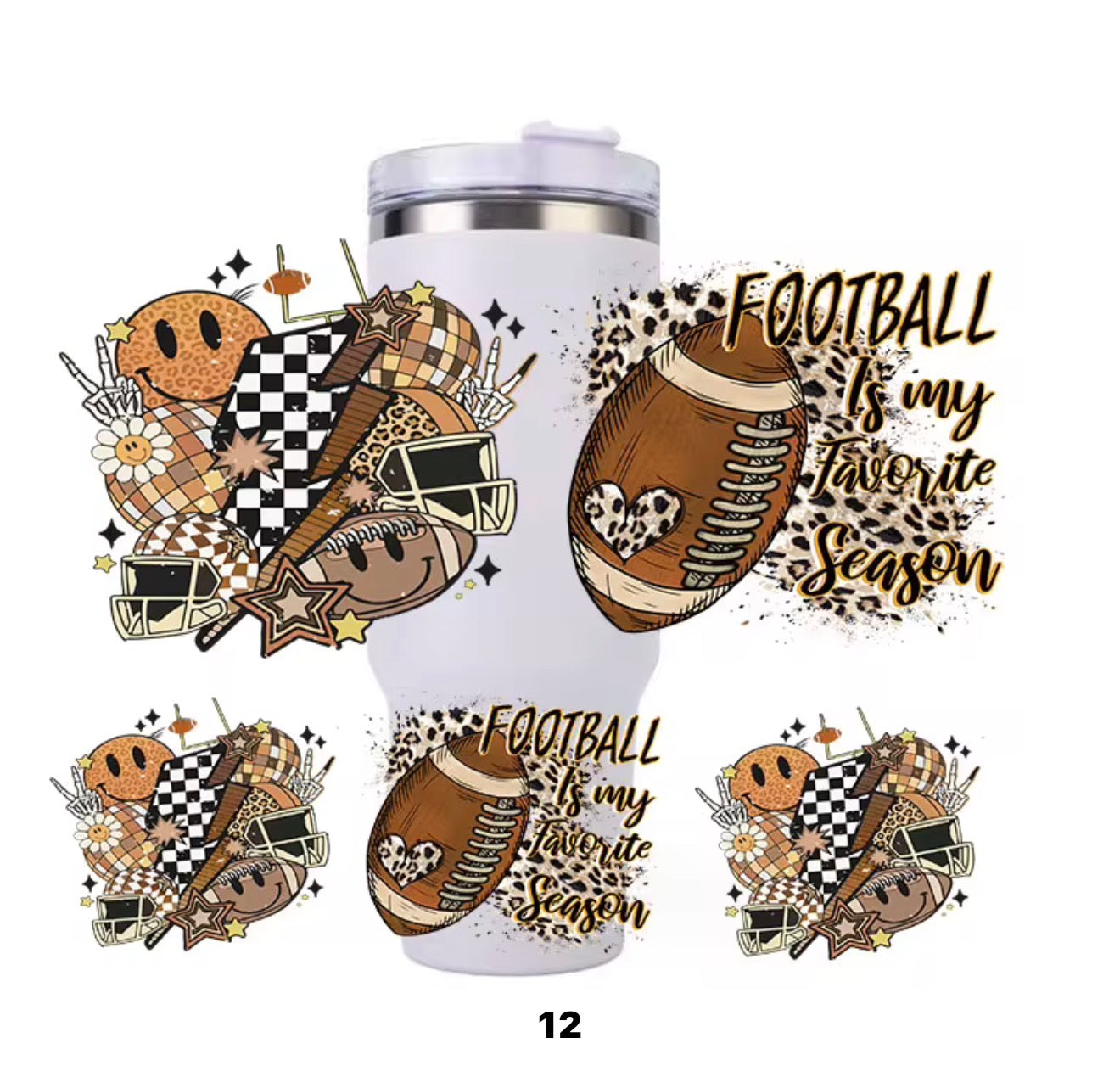 40 oz wrap football is my favorite season