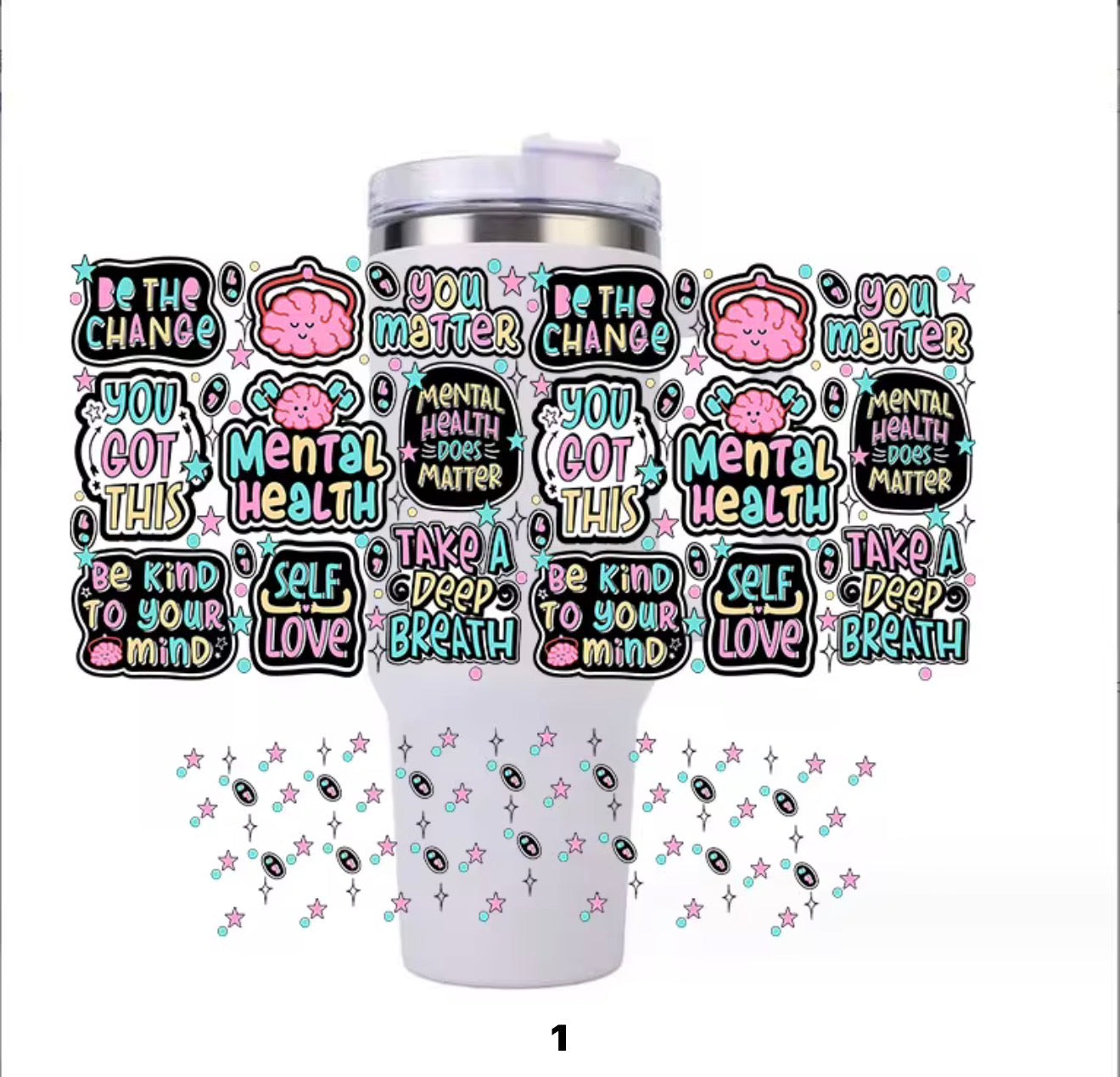 40 oz wrap self care quotes