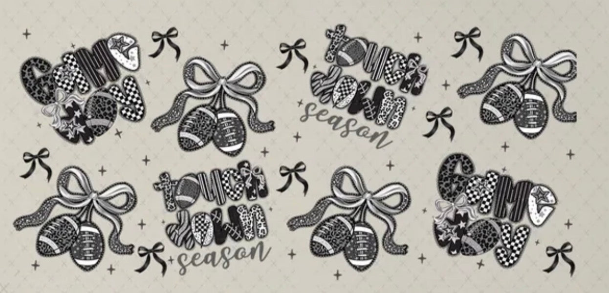 40 oz wrap football Touchdown season