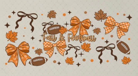 40 oz wrap Fall & Football