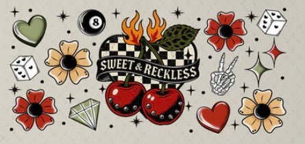Sweet & reckless 16oz & 20oz wrap