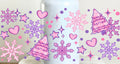 Snowflakes & trees 16oz & 20oz wrap