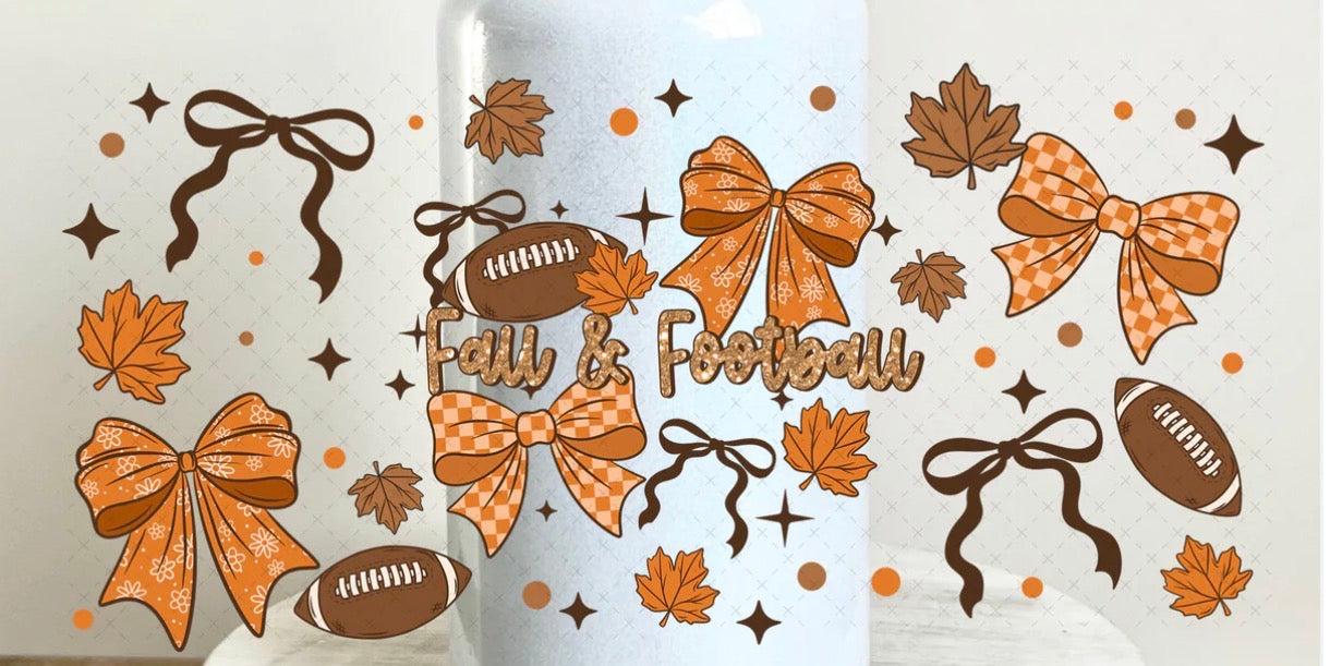 Fall & football 16oz & 20oz