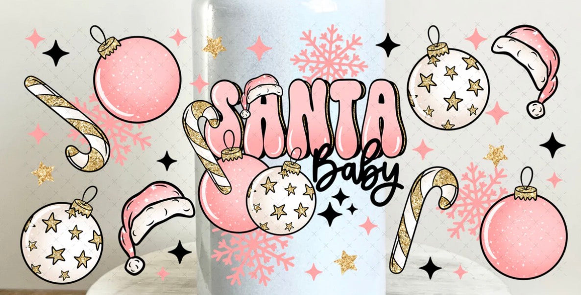 Santa baby 16oz & 20oz wrap