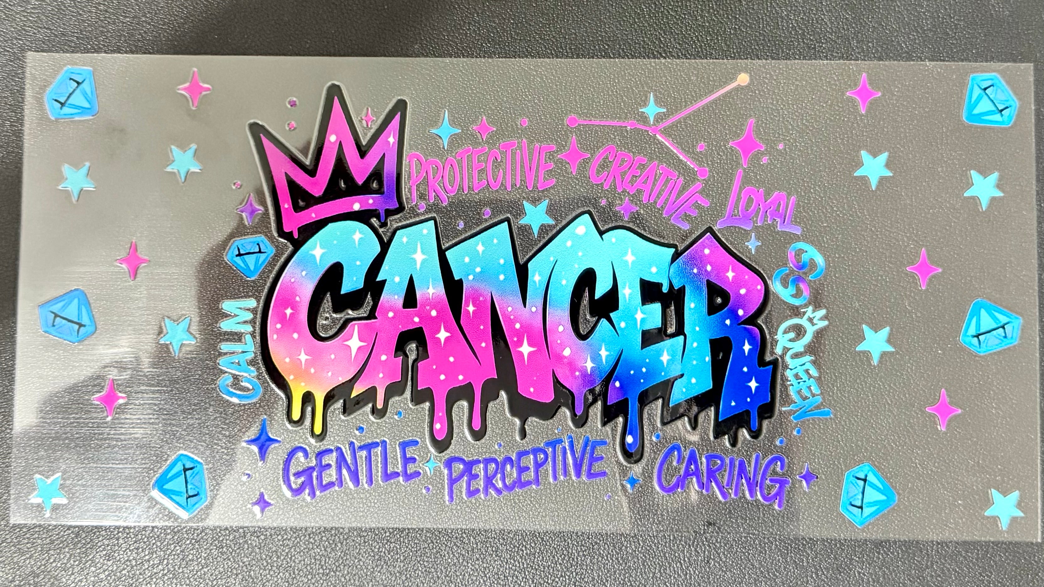 Zodiac sign Cancer wrap