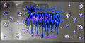 Zodiac sign Aquarius wrap