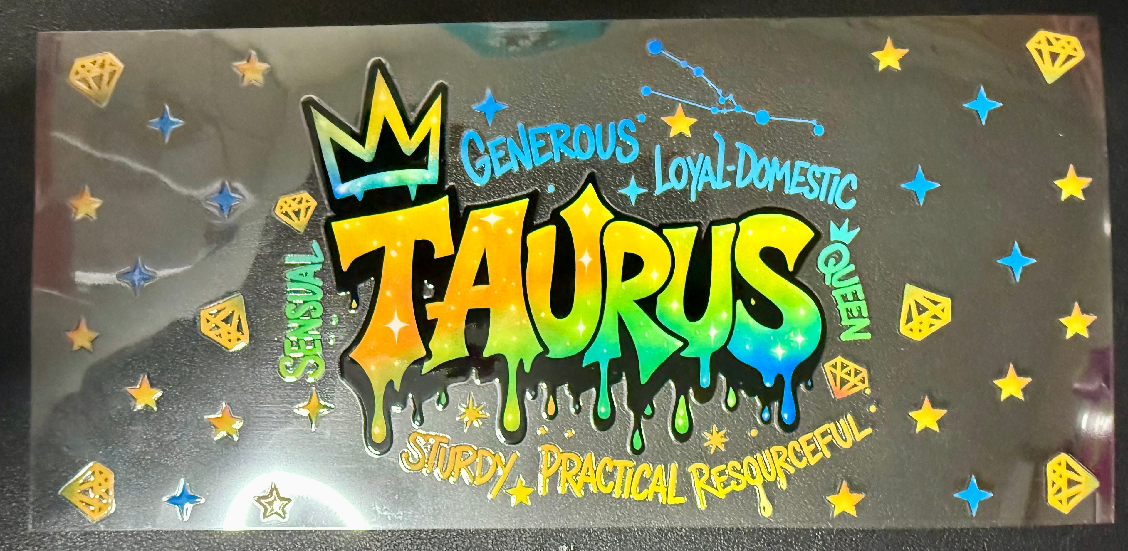 Zodiac sign Taurus wrap