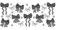 Gray bows