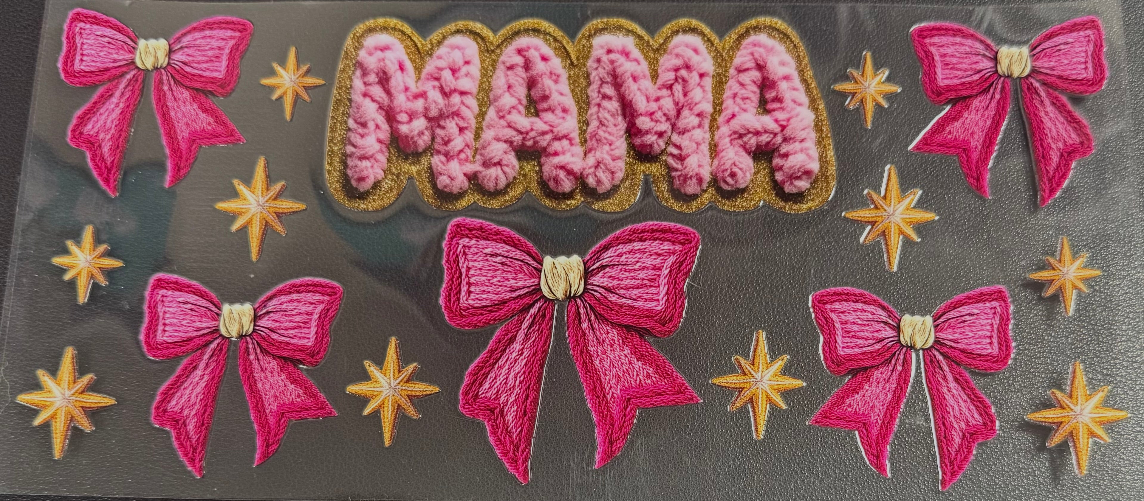 Bows Mama (yarn look)