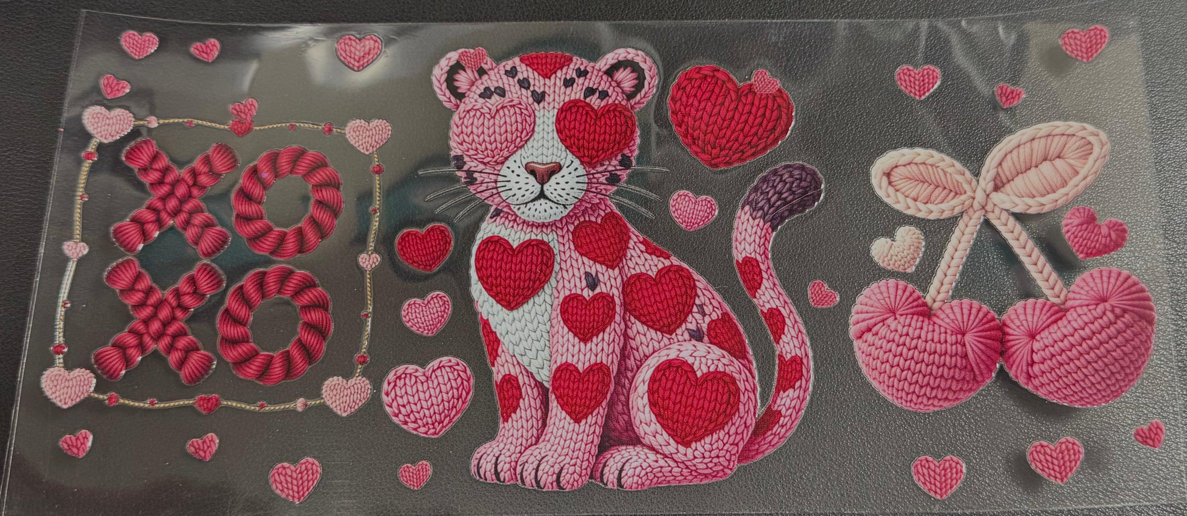 Valentine’s Day UVDTF Yarn Wrap 3D