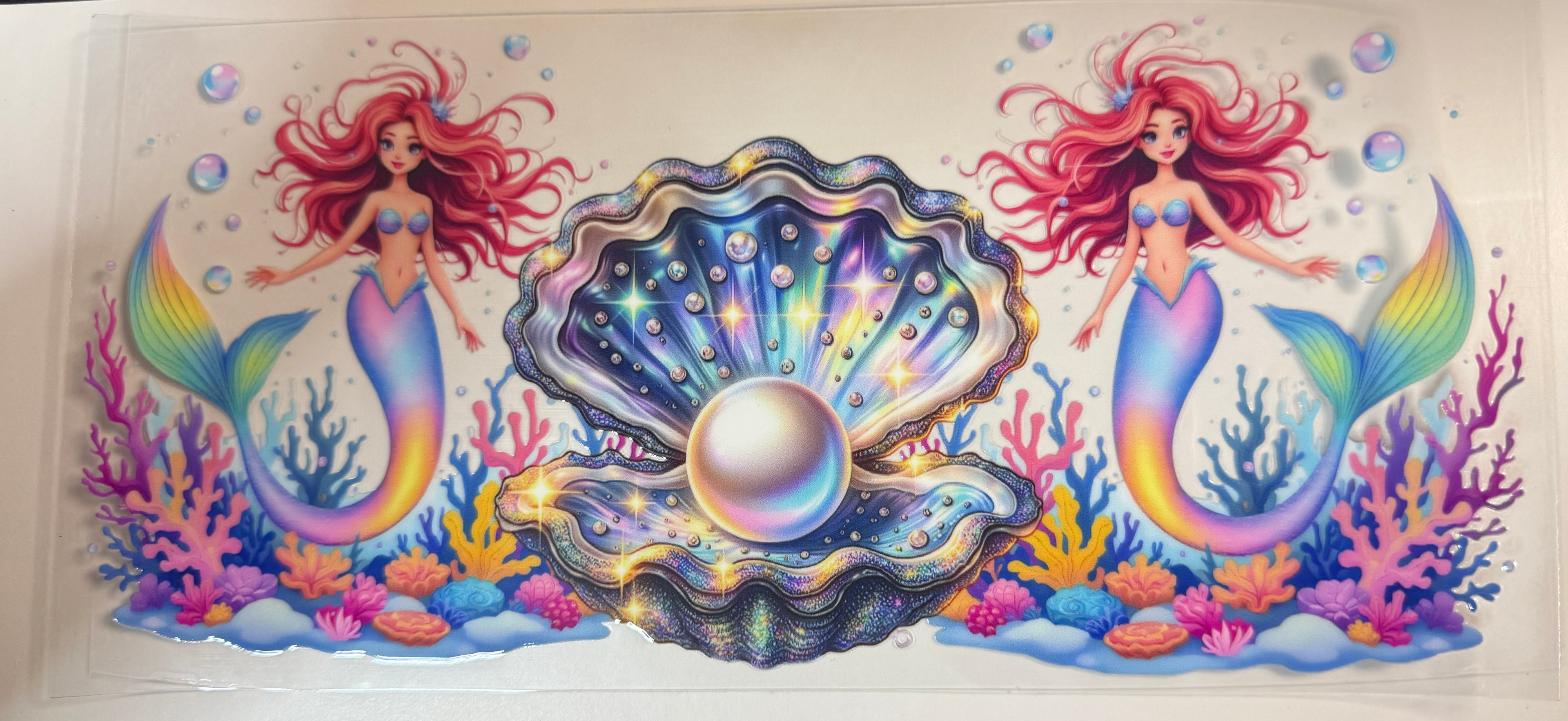 Mermaids uv dtf wrap