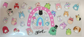 Squishmallo Girl uv dtf wrap
