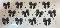 Black Bows uv dtf