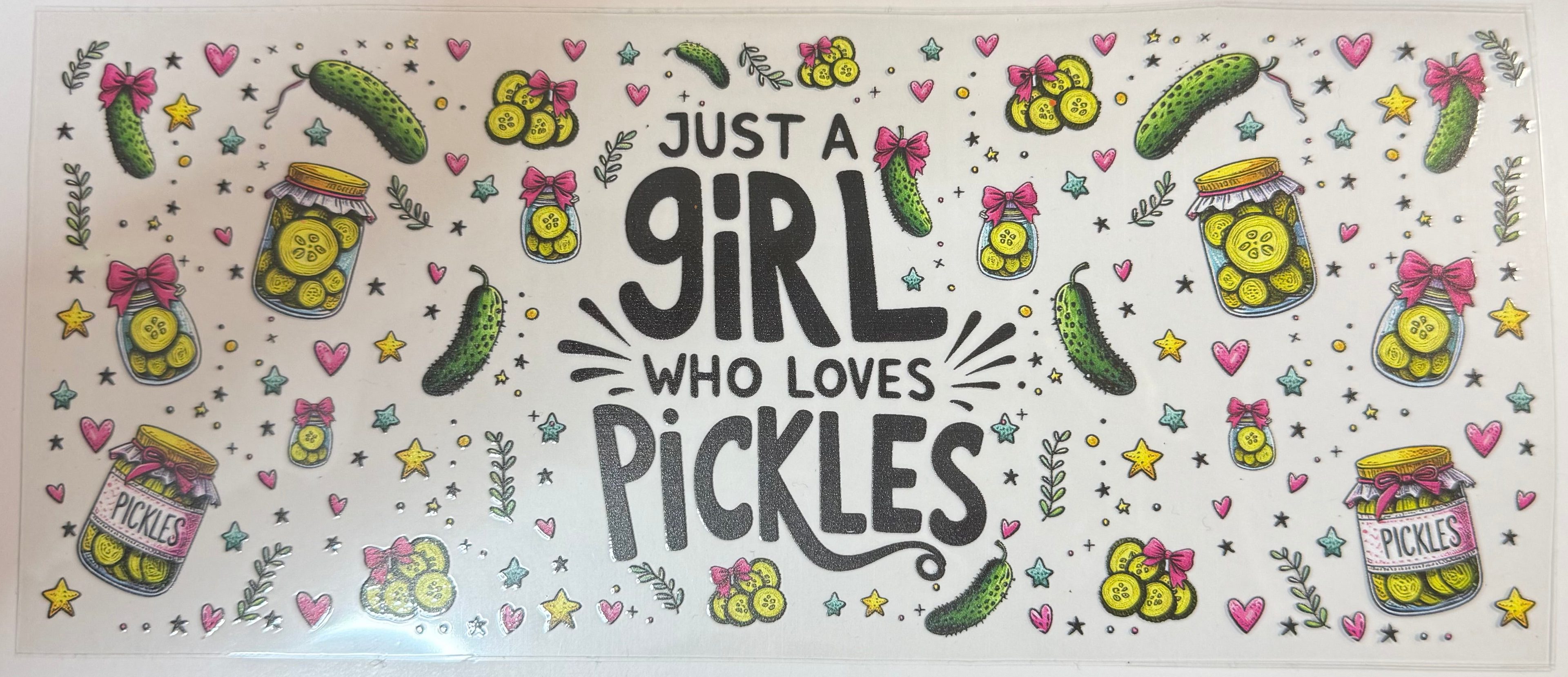 Just a girl who loves pickles