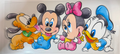 Baby Mickey, Minnie uv dtf wrap