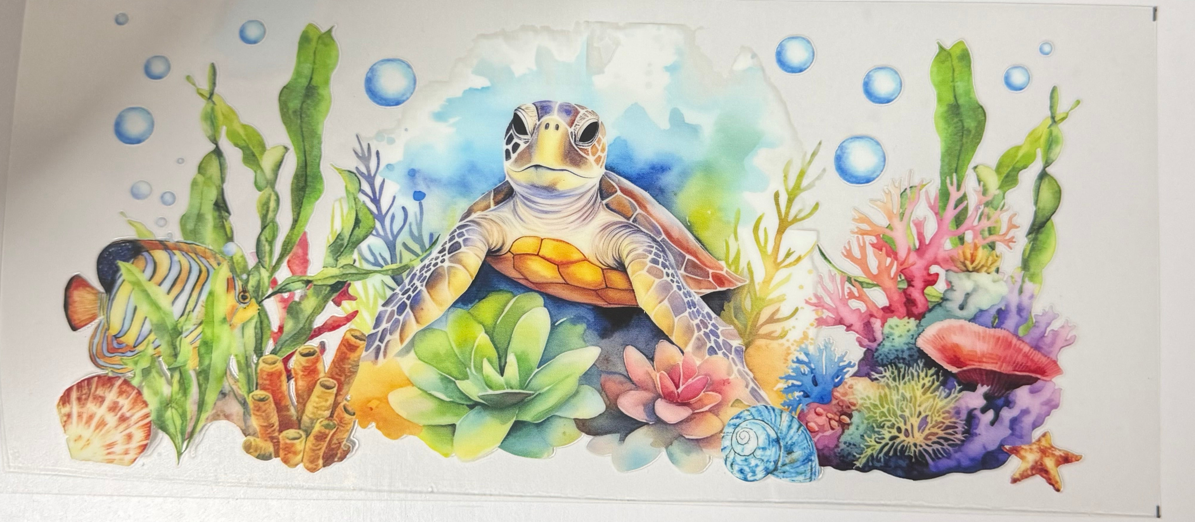 Sea Turtle UVDTV wrap