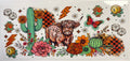 Highland Cow Cactus UVDFT