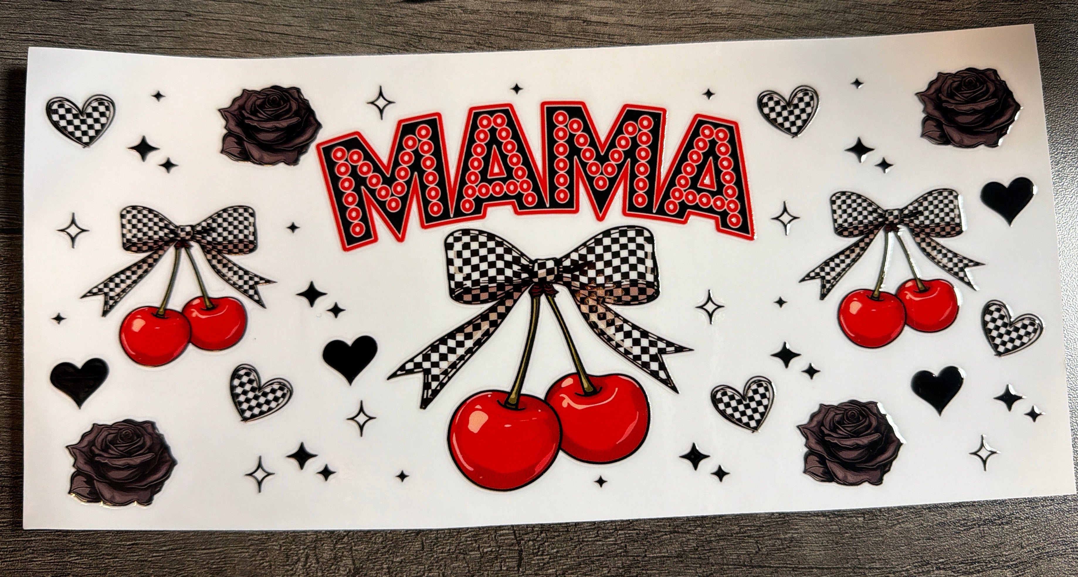 Mama Cherries UVDTF