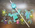 Three-piece monsters Inc. Sully set