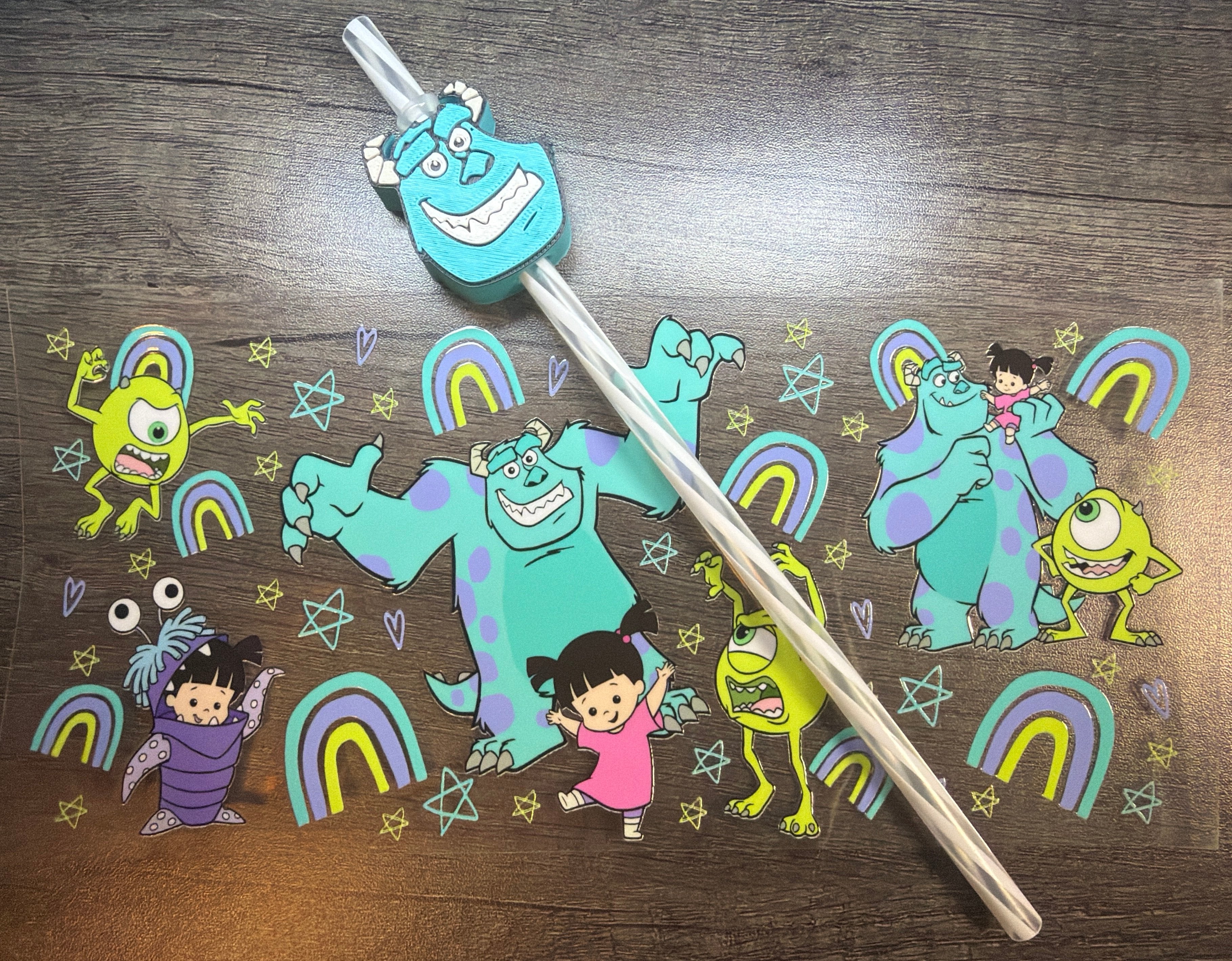 Three-piece monsters Inc. Sully set
