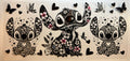 Black & White Stitch UVDTF