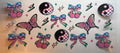 Ying Yang Butterflies Bows UVDTF