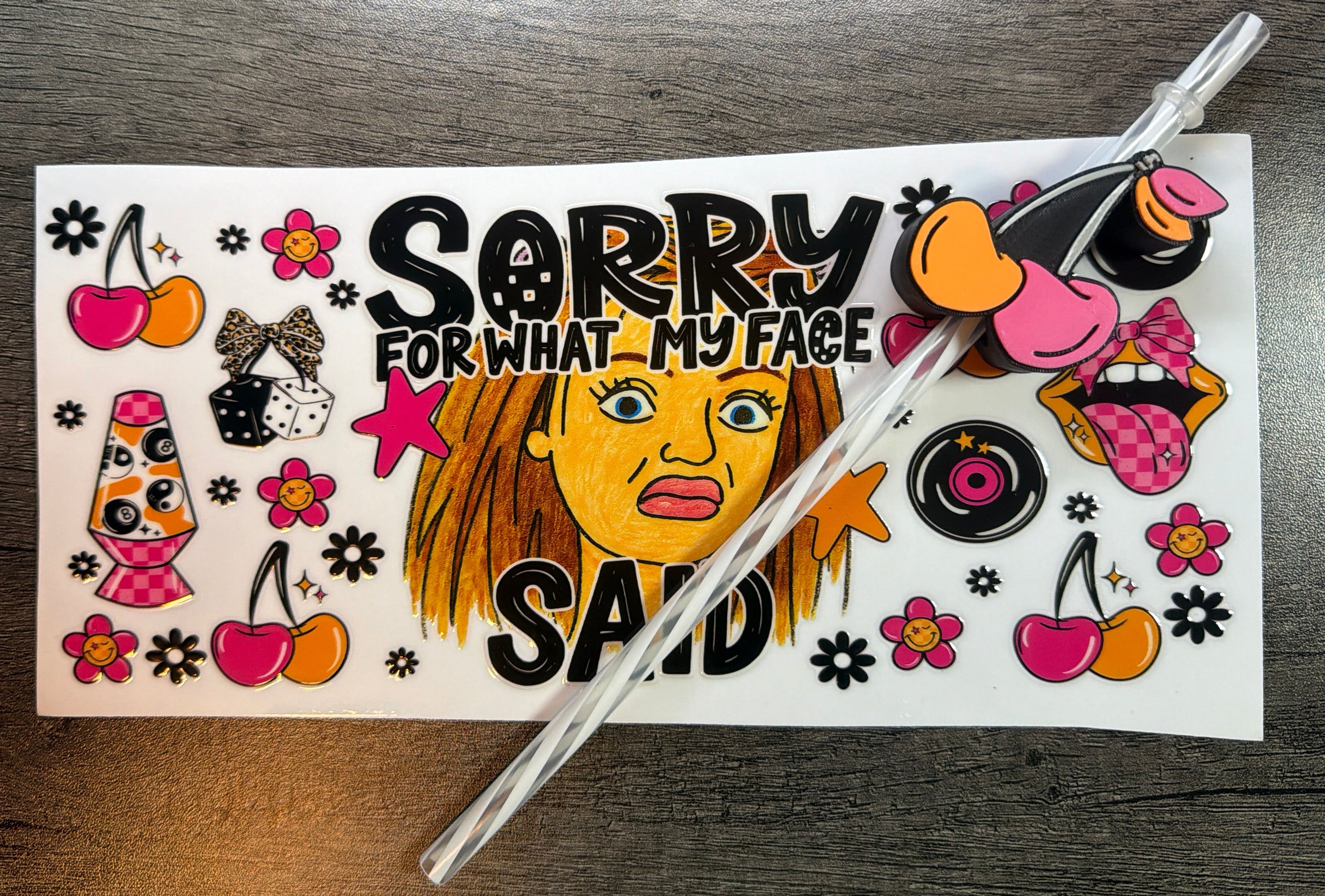 Sorry for what my face said