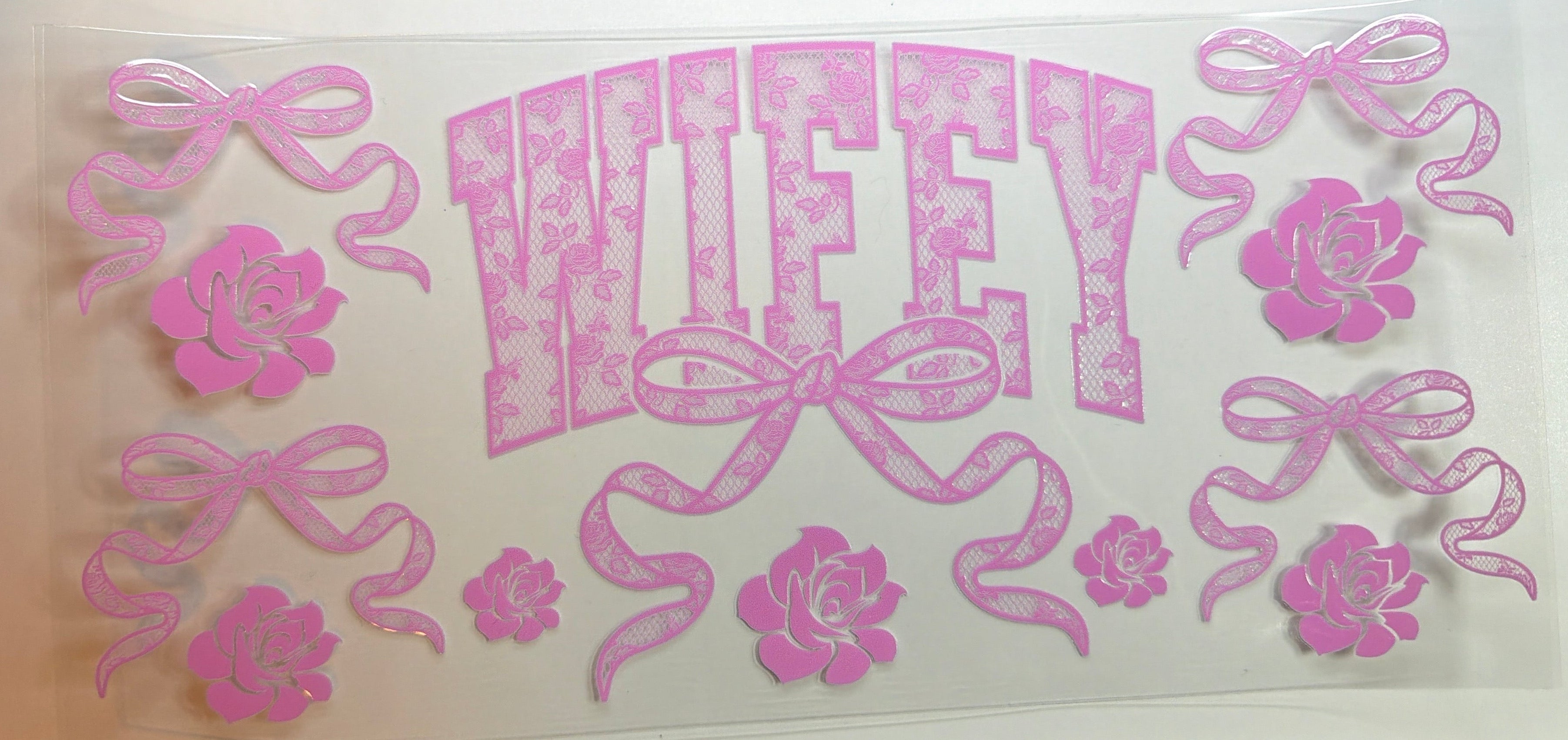 Wifey Lace UVDTF