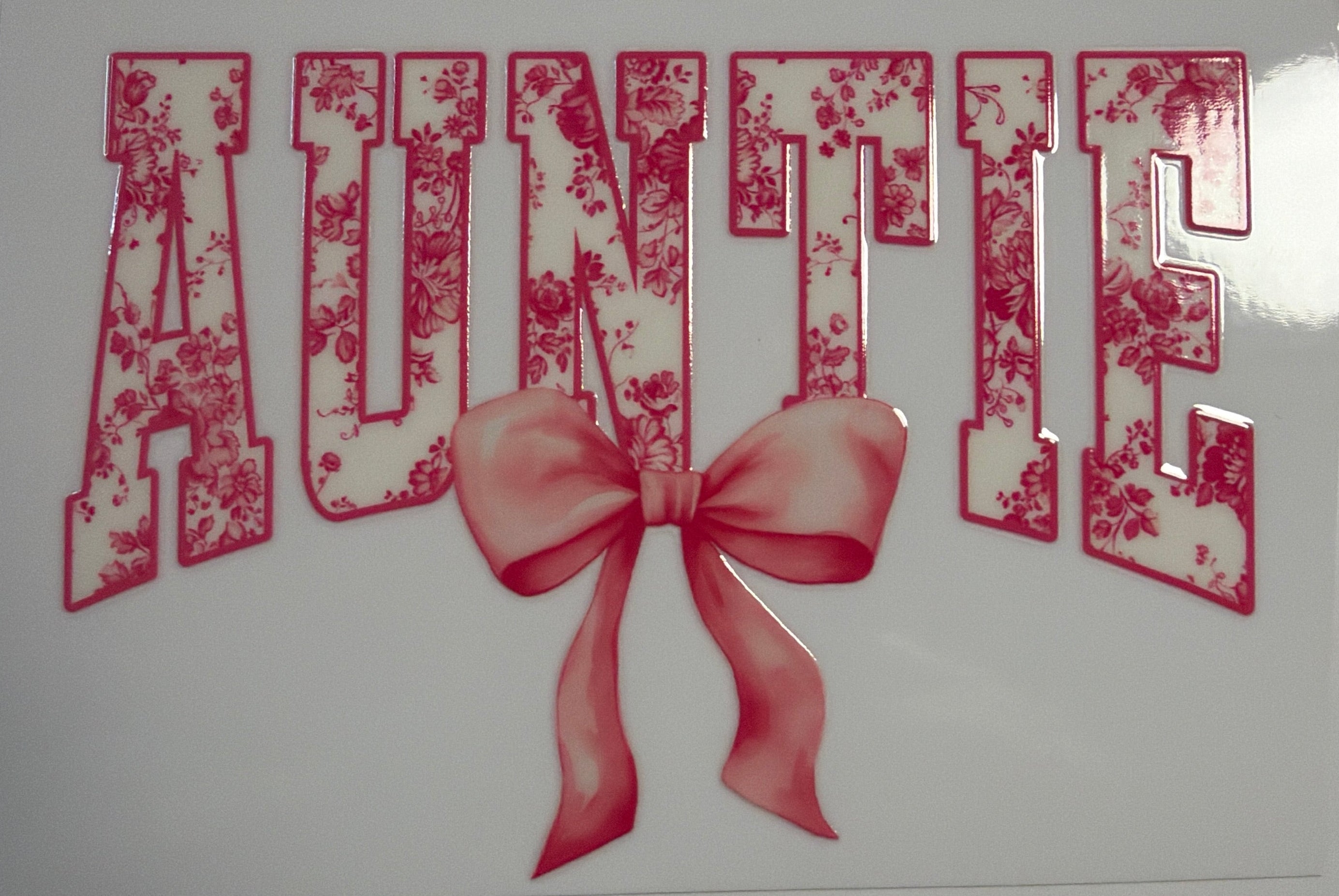 Auntie Bow UVDTF