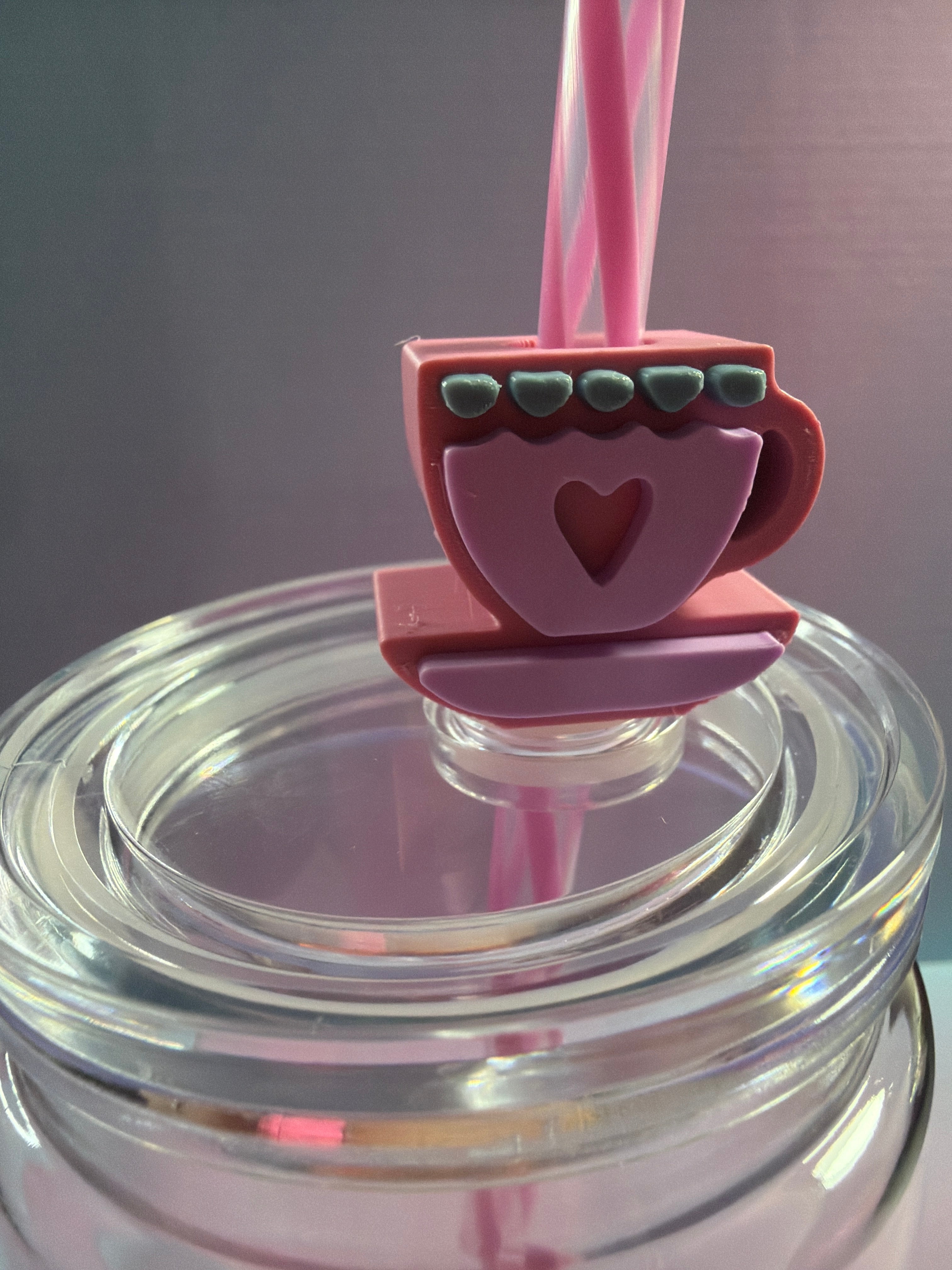 3D Straw Toppers