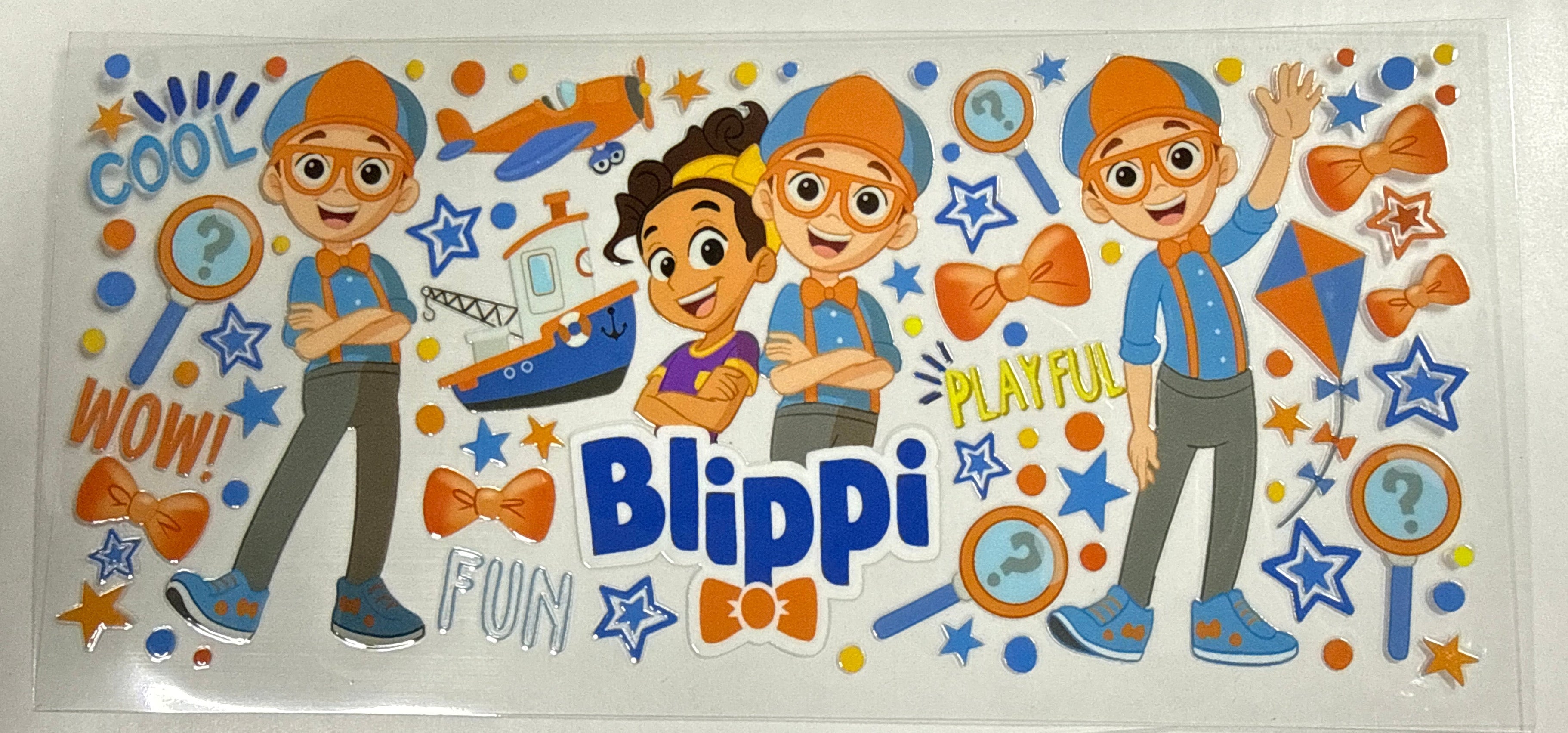 Blippi UVDTF