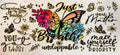 Just Breathe Butterfly UVDTF