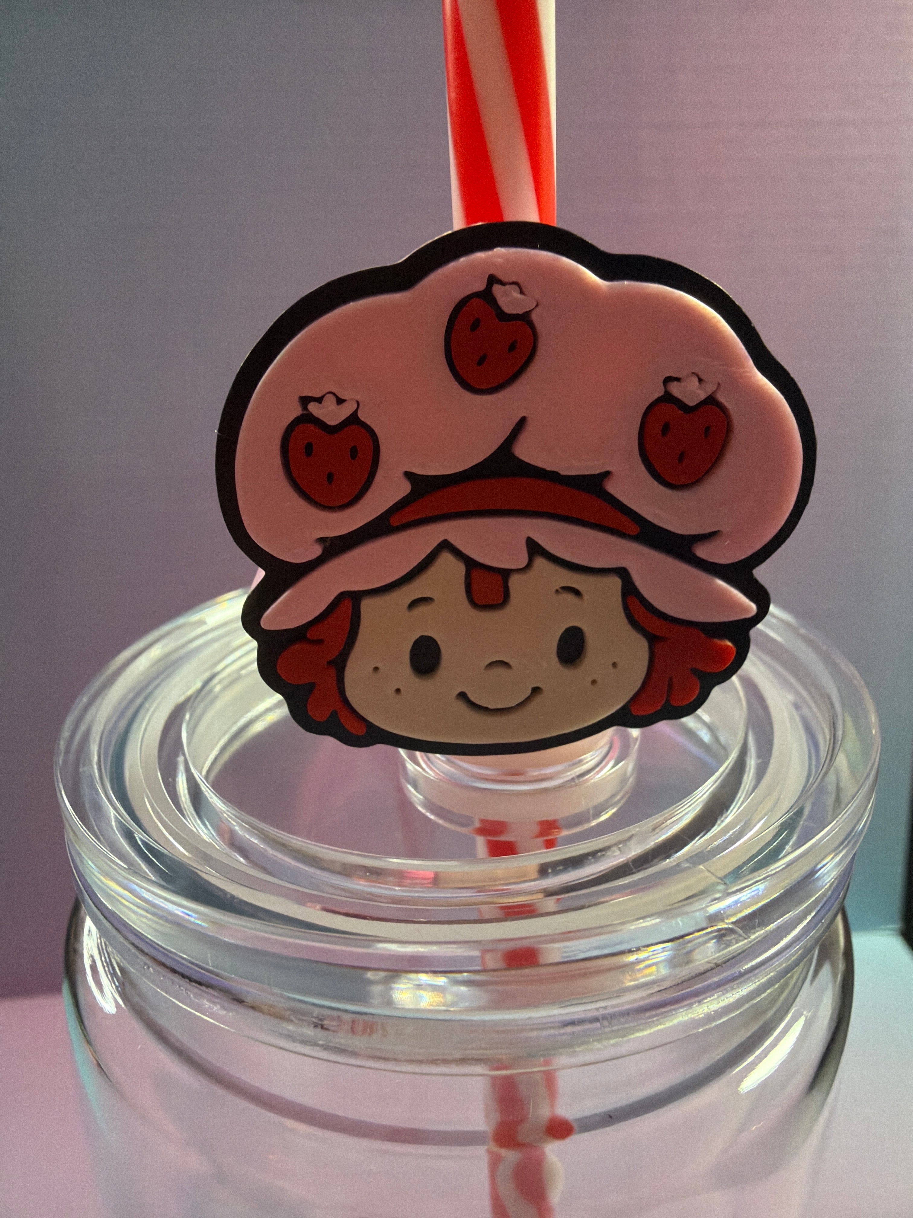3D Straw Toppers