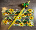 Green Tractor Set