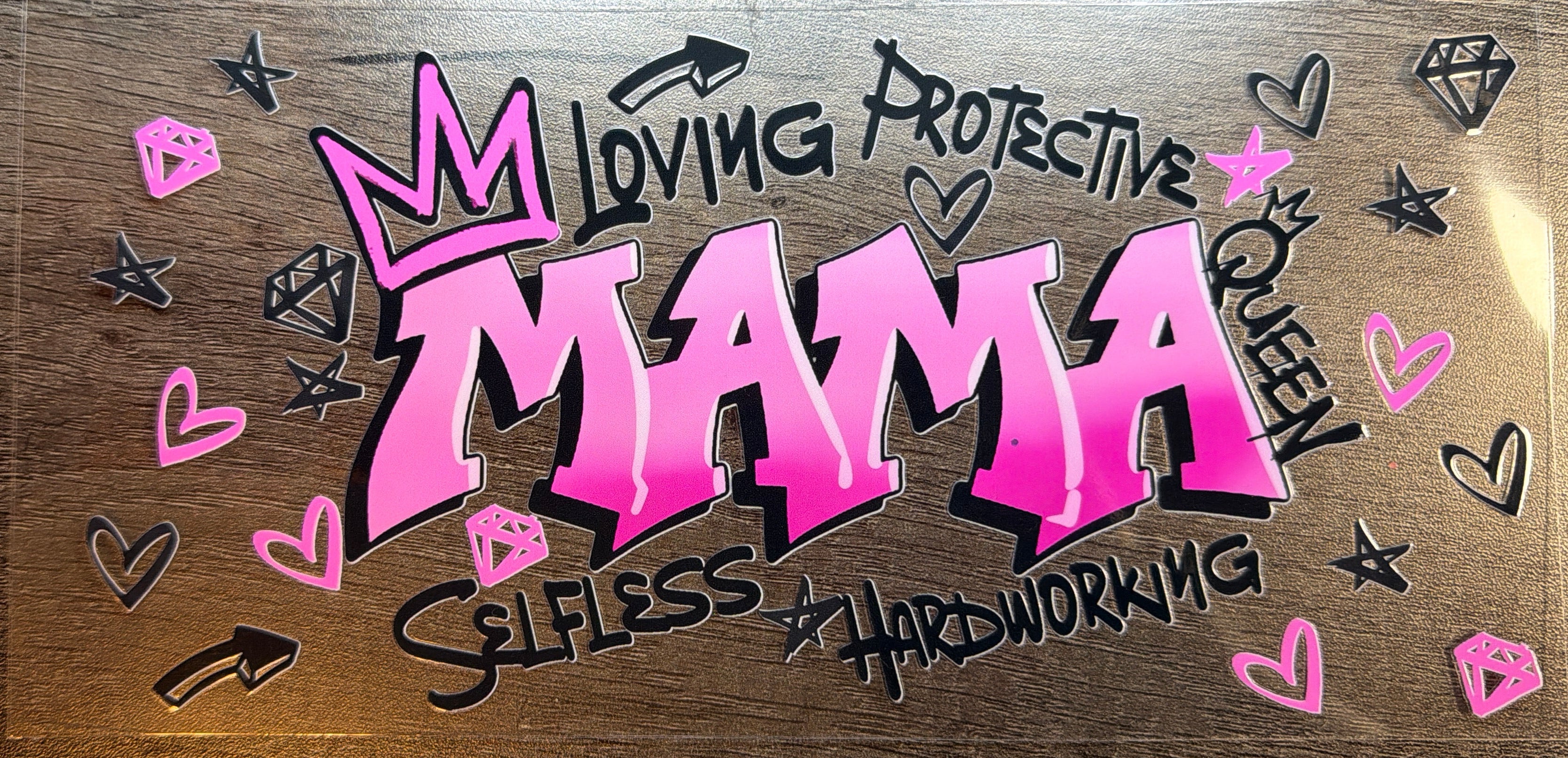 Graffiti Mama UVDTF
