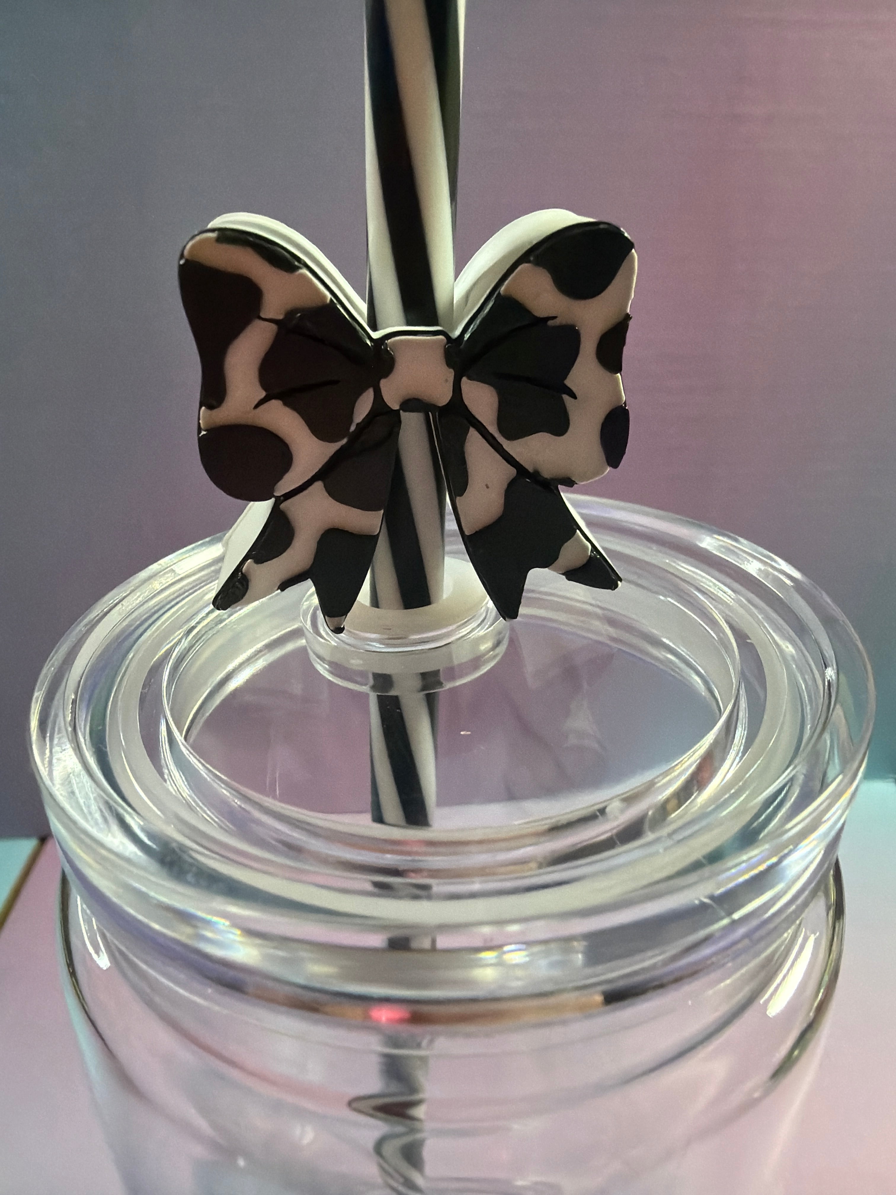 3D Straw Toppers